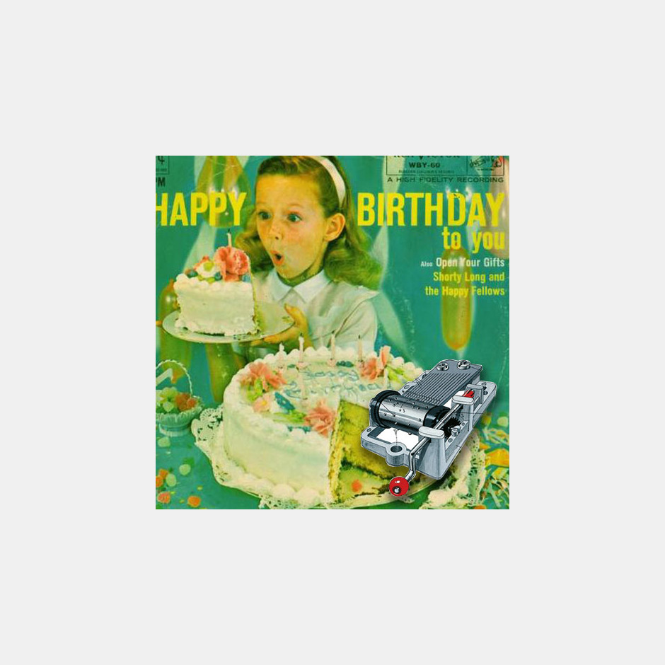 Manivela musical - Happy Birthday